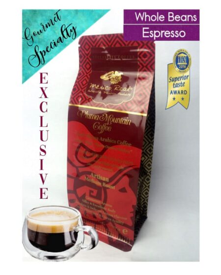 Specialty Pluma Oaxaca Coffee - Pluma Mountain Coffee - Grade AA, Supremo 227g